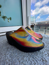 Load image into Gallery viewer, 1990s Heat Wave Platform Sandals
