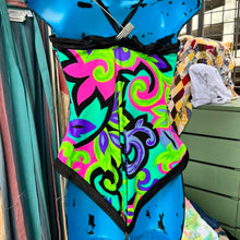 Load image into Gallery viewer, 1980s Abstract Swimsuit

