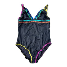 Load image into Gallery viewer, Vtg Multicolor Ribbon Swimsuit (M)
