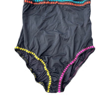 Load image into Gallery viewer, Vtg Multicolor Ribbon Swimsuit (M)
