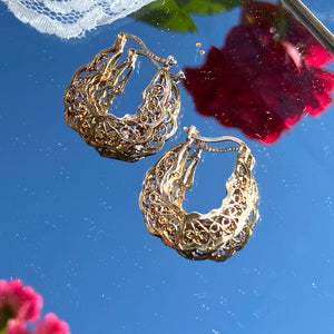 925 Filigree Earrings