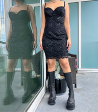Load image into Gallery viewer, 1990s Beaded Bodycon Dress (L)
