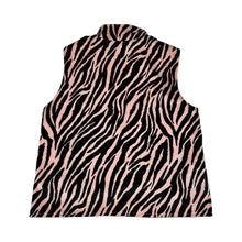 Load image into Gallery viewer, Y2K Misdemeanor Pink Zebra Vest (M)
