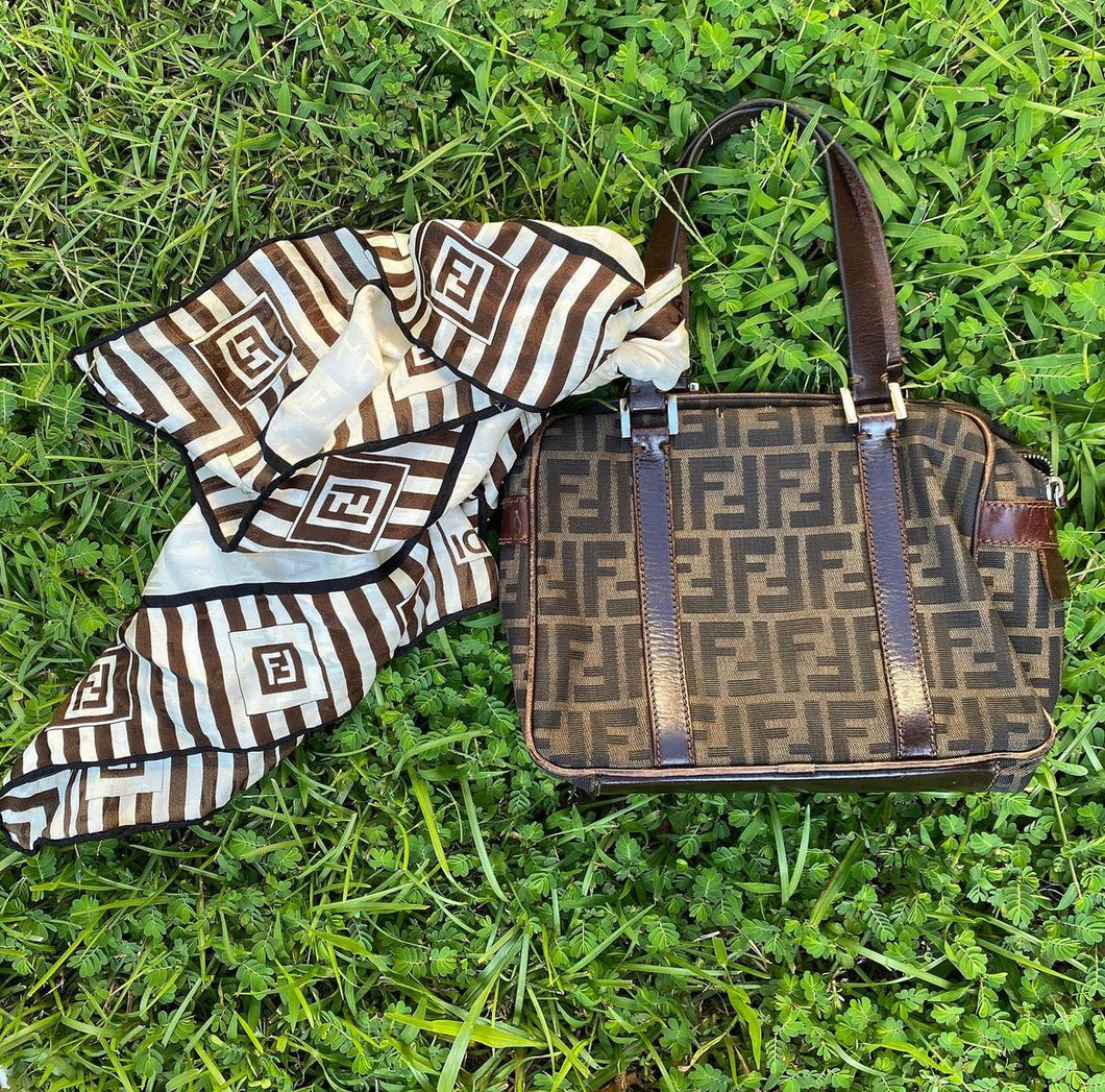 00s Fendi Zucca Purse