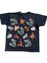 Load image into Gallery viewer, 90s Barnyard Bang Out All Over Print Tee
