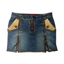 Load image into Gallery viewer, Y2K Denim Utility Skirt
