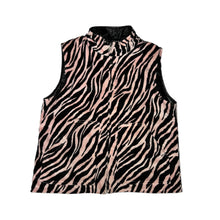 Load image into Gallery viewer, Y2K Misdemeanor Pink Zebra Vest (M)
