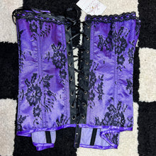 Load image into Gallery viewer, Vtg Purple Fumes Corset
