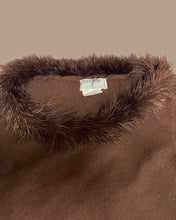 Load image into Gallery viewer, Valentino Fur Trim Top
